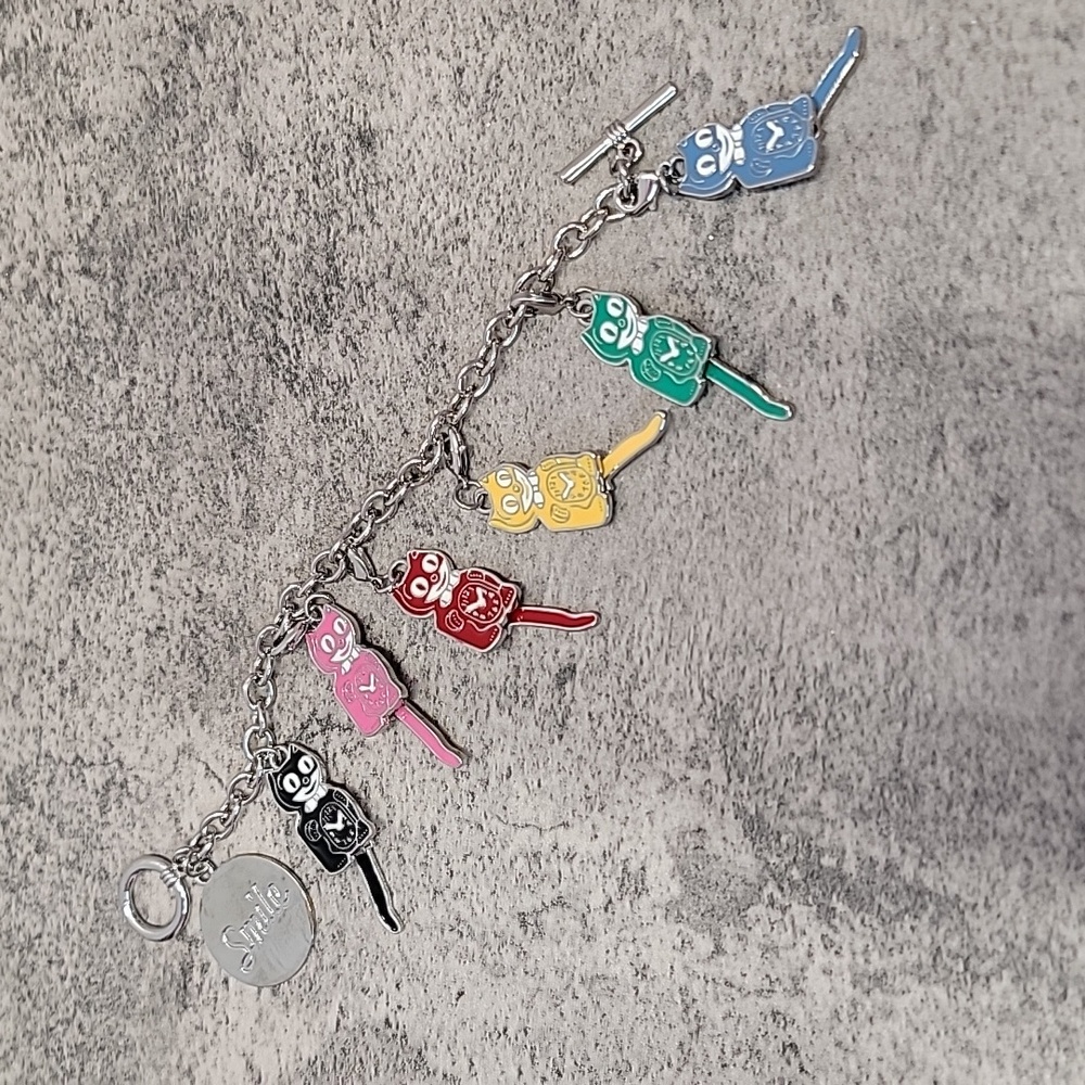 Kit-Cat Klock Charm bracelet clock - Picture 5 of 15